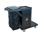 CARRO FUNCIONAL LINHA UTILITY ALL BLACK COM FECHAMENTO - KUNBER