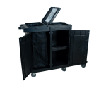 CARRO LINHA UTILITY ALL BLACK COM DUPLO FECHAMENTO E BASE INFERIOR PARA ESPREMEDOR- KUNBER - Imagem 2