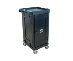 CARRO COMPACTO LINHA UTILITY ALL BLACK COM FECHAMENTO - KUNBER