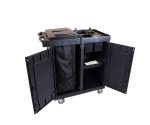 CARRO LINHA UTILITY BLACK COM DUPLO FECHAMENTO E PORTA BALDES - KUNBER - Imagem 3