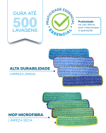 LITE SPRAY MOP SEM NÍVEL COM SUPORTE PLANO ALUMÍNIO – KUNBER - Imagem 5
