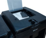 CARRO MULTIUSO LINHA UTILITY ALL BLACK DE LIMPEZA ABERTO, FRONTAL, DUAS BANDEJAS, UM GAVETÃO, PORTA BALDES, TAMPA DE SEGURANÇA E BOLSA PRETA - KUNBER - Imagem 2